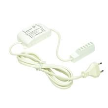 Trafo für LED 5W mit AMP 6-Fach-Verteiler 12V(DC)