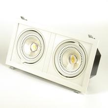 KARDAN - DUO weiß LED 2 x 20 Watt 5000 K 38 Grad