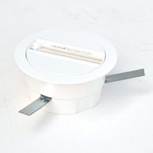 Einbbaudeckenplatte weiß f. 3 Phasen Adapter