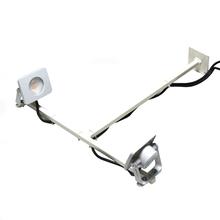 Reklameleuchte LED2 x 10 Watt weiß IP 54 m. Arm