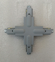 Kreuz - Verbinder  1 PH grau GB38