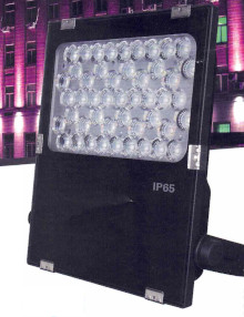 RGB Fluter 50 Watt IP 65 + 2700 - 6500 K Spot