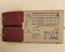 Powertronic PTI 70/220-240I HCI / HQI 70 W 