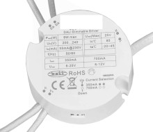 Konverter Dali 350/700 mA 6-25/6-12 Vdc 9W Dip Swi