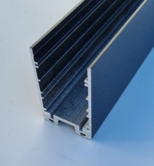 EPIC-DEEP  Alu  1m schwarz  pulverbeschichtet