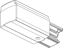 Endeinspeisung , weiß DALI , XTSC611-3 links