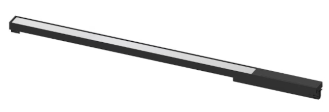 Linearleuchte 1 Ph. schwarz 2700/3000K 10W 1300lm